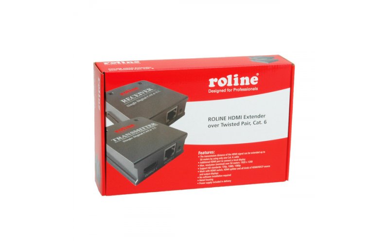 Prolongateur HDMI Ethernet 1920 x 1200 50m, Roline