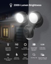 Ezviz EZ-LC1C Noir Caméra-lampe WIFI de sécurité intelligente - 2 Megapixel Starlight - 2 LED lights 2000 LM - PIR detector - Siren and audio - Suitable for exterior IP65 (copie)