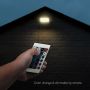 VT-44034 30W FLOODLIGHT RGB + WHITE BLACK BODY GREY FROSTED GLASS WITH REMOTE CONTROLLER IP65