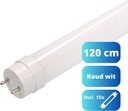 Tube fluorescent LED Avinet 120 cm - T8 - Blanc froid - 6000K - 15000h - 120lm/W - 10PACK