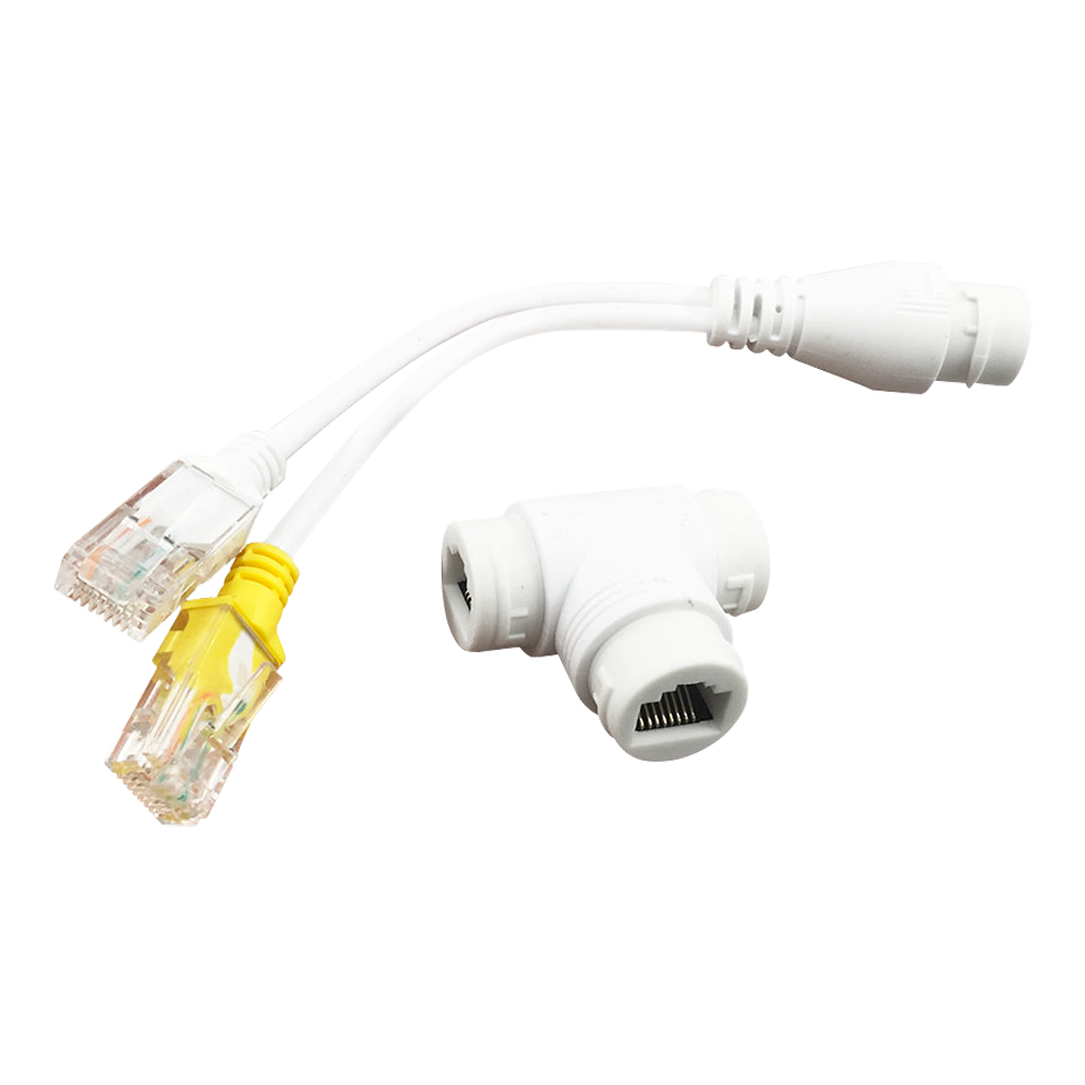 POE-DUAL-SINGLE-RJ45 - Combineur et séparateur Poe RJ45, Pour caméras IP