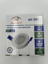 AV-301 3W LED PANEL LIGHT 220V  ROUND