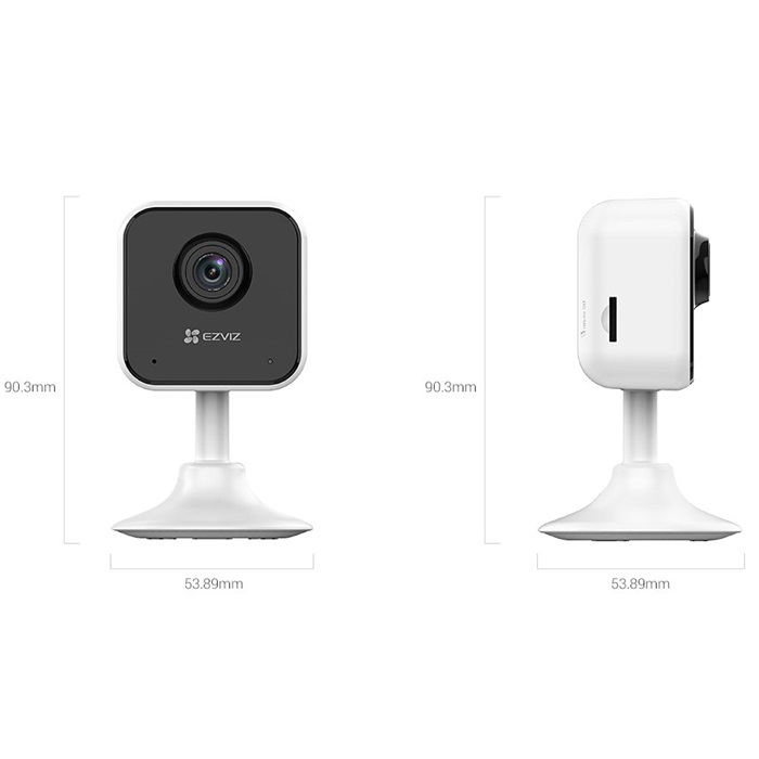 EZVIZ CS-H1c  Smart Home Wi-Fi Camera Full HD 1080P - Vision nocturne 10m - Audio bidirectionnel - Carte MicroSD