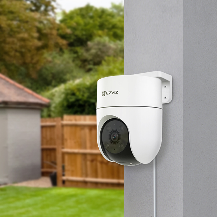 EZVIZ Caméra de surveillance H8C 2K outdoor Pan &amp; Tilt Blanc