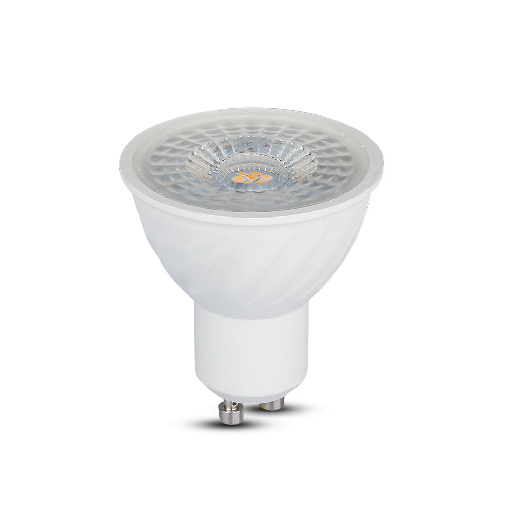 [193] VT-247 6.5W GU10 RIPPLE PLASTIC SPOTLIGHT WITH SAMSUNG CHIP  110'D (4000K)