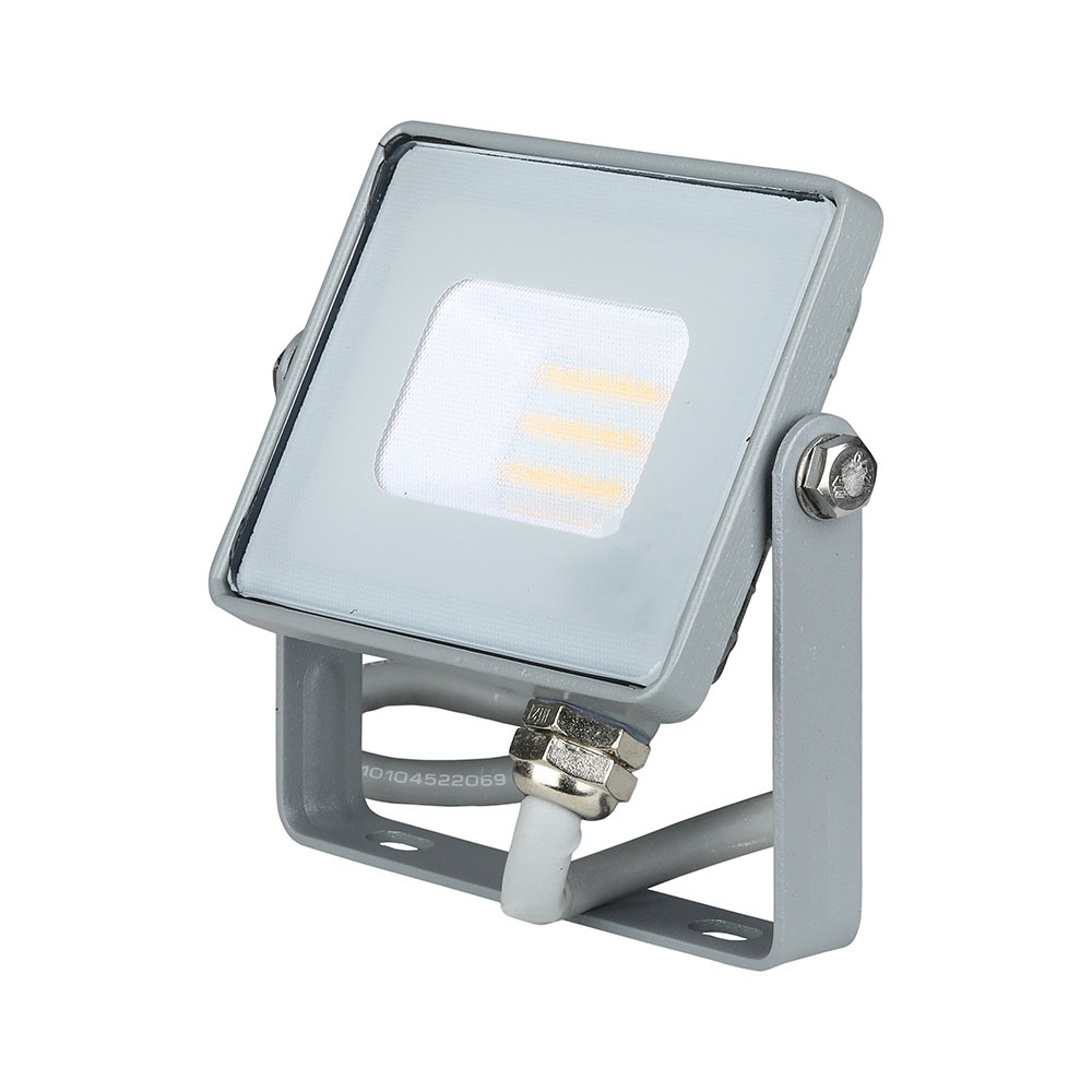 VT-10 10W SMD FLOODLIGHT WITH SAMSUNG CHIP  GREY BODY GREY GLASS