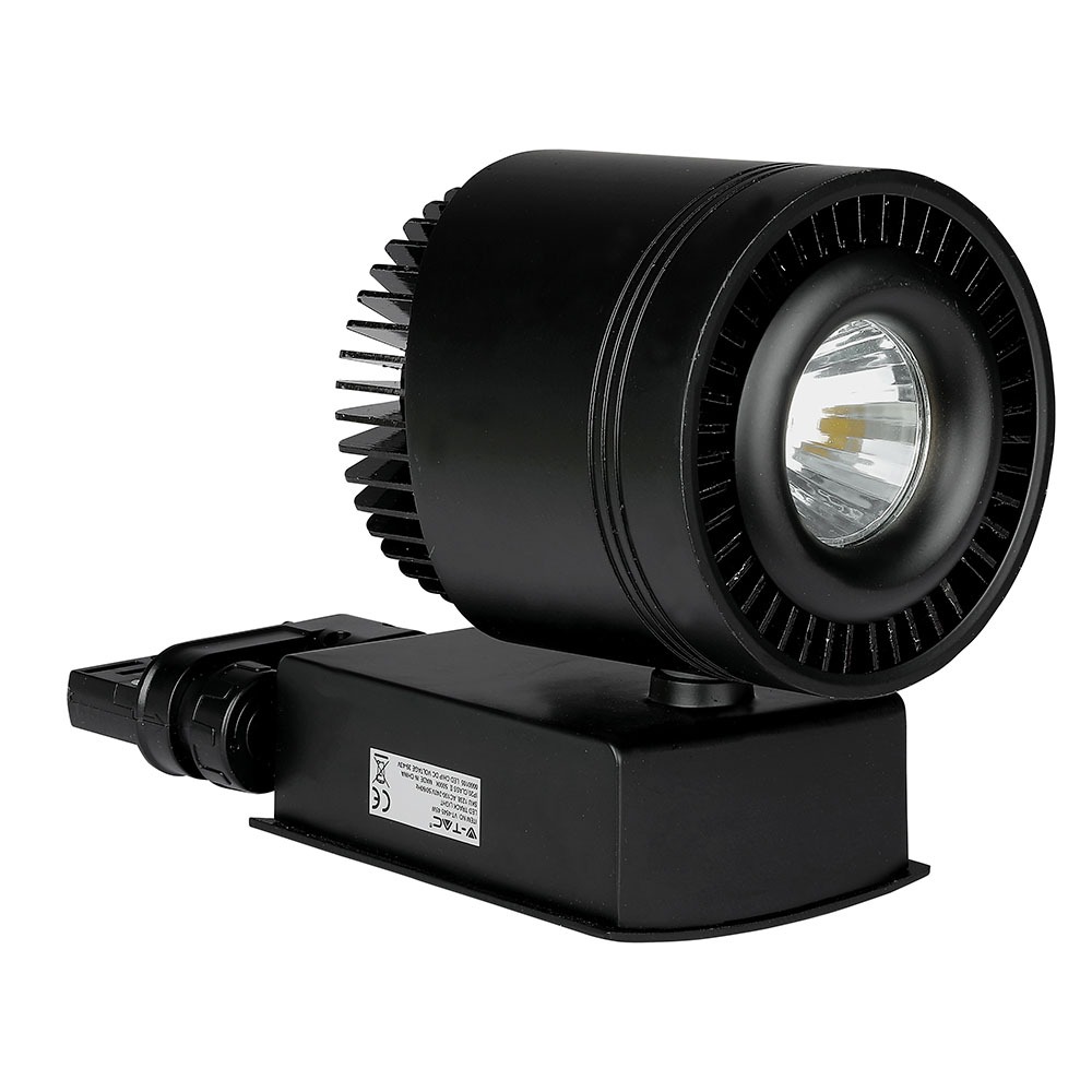 VT-4545 45W COB TRACKLIGHT  BLACK BODY