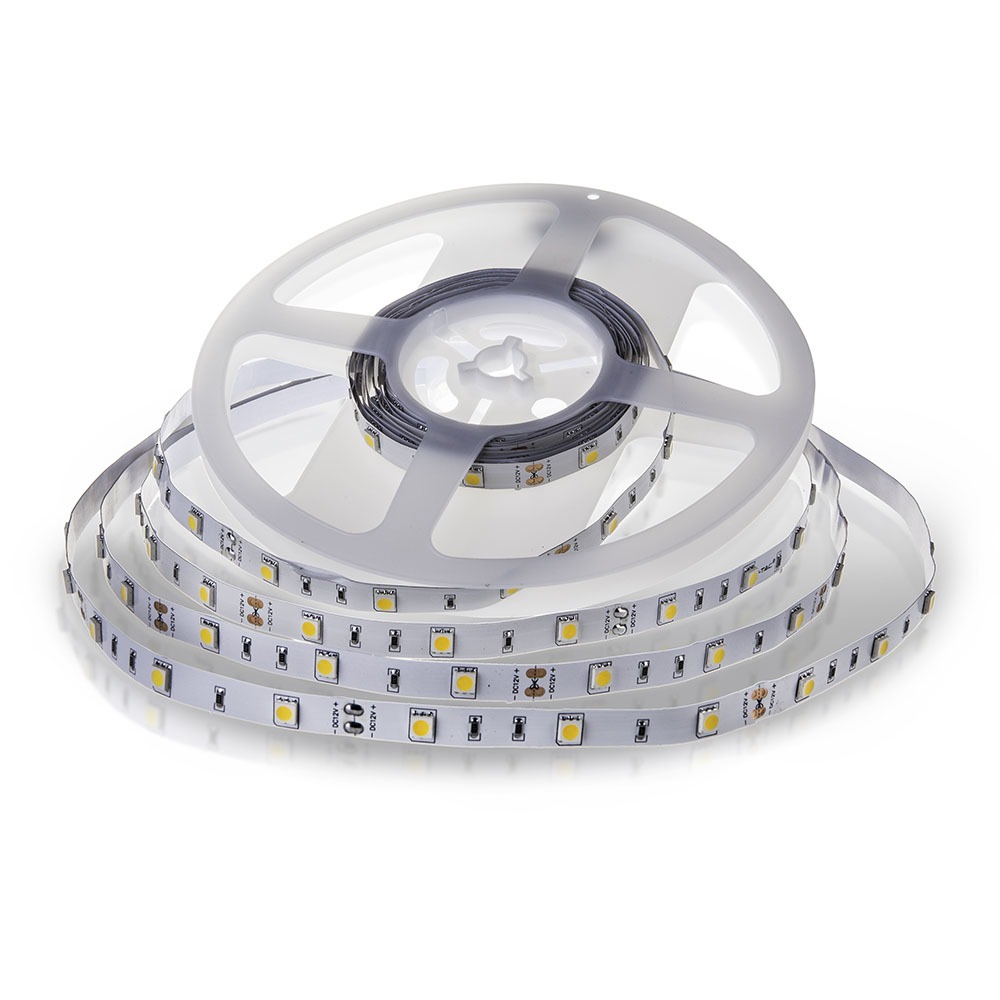 VT-5050 50 9W/m  LED STRIP LIGHT  IP20 Roll:5M 12vdc