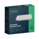 V-TAC VT-1807 18W  RECESSED PANEL SQUARE 4000k