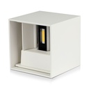 VT-759-12 12W WALL LAMP BRIDGELUX CHIP 3000K WHITE SQUARE