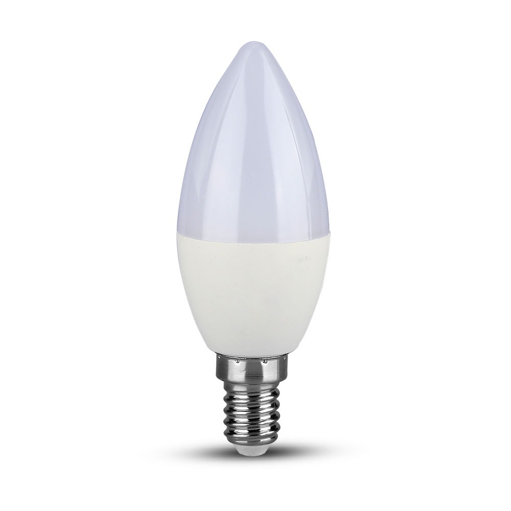 VT-2246 5.5W LED PLASTIC CANDLE BULB  E14 6PCS/PACK