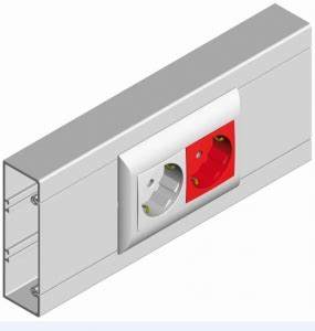 102x50 DLP MOSAIC CABLE TRUNKING Bar 2m