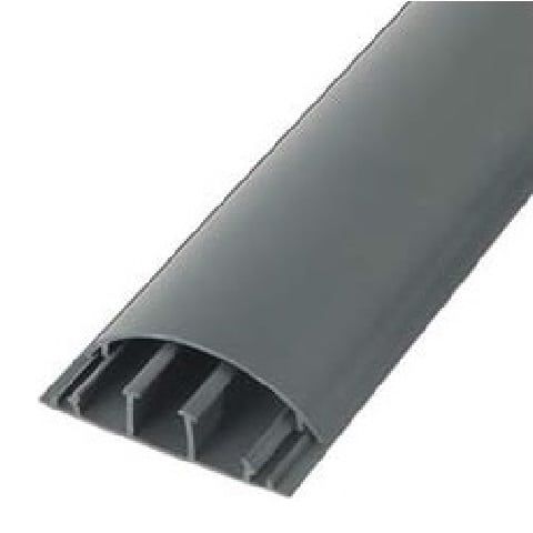 75x20 PVC OVERFLOOR TRUNKING GREY Bar 2m