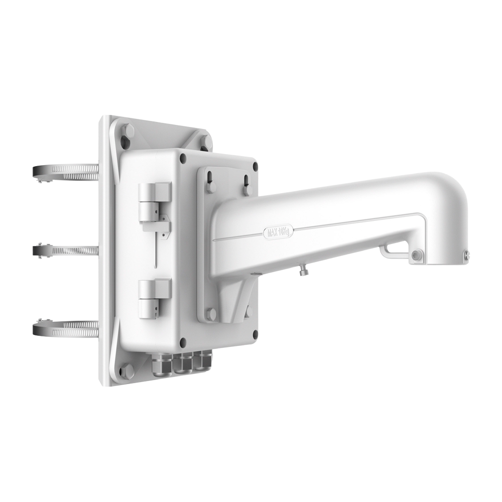 DS-1602ZJ-BOX-POLE Hikvision Vertical Pole Mount Bracket (with junction box)