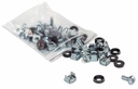 Cage Nut Set, 100 pieces