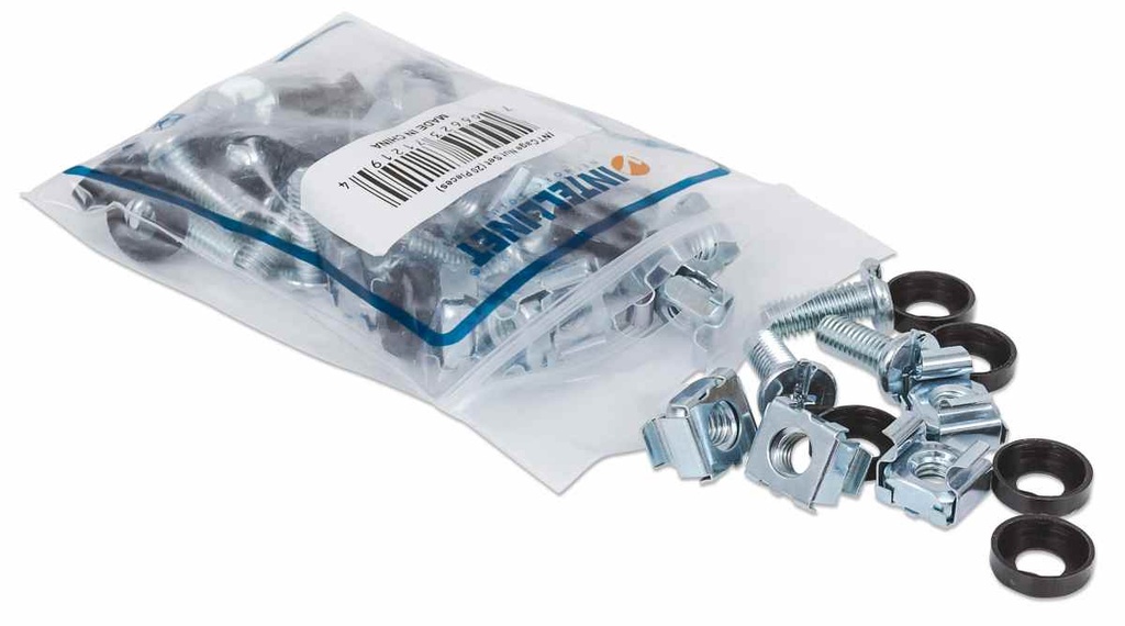 Cage Nut Set, 20 Pieces