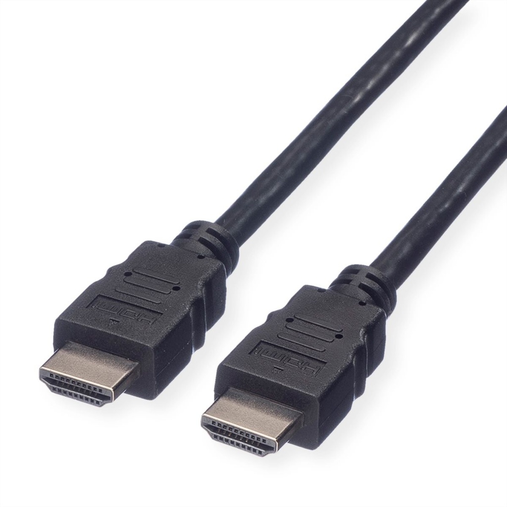 VALUE HDMI High Speed Cable, M/M, black, 2 m