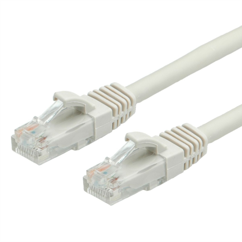 VALUE UTP Cable Cat.6 (Class E), halogen-free, grey, 10 m