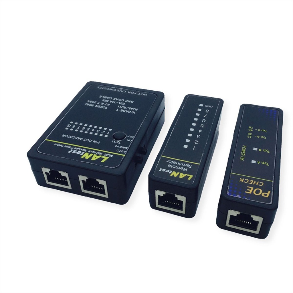 LANtest Multi-Network Cable + PoE Tester