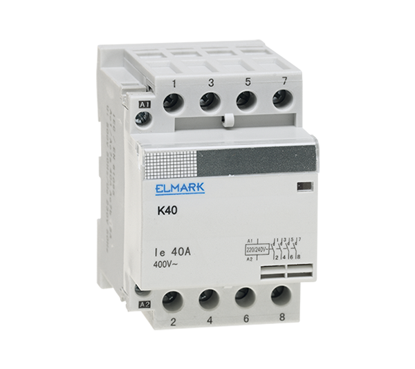 MODULAR CONTACTOR K40 40A 230 2NO+2NC