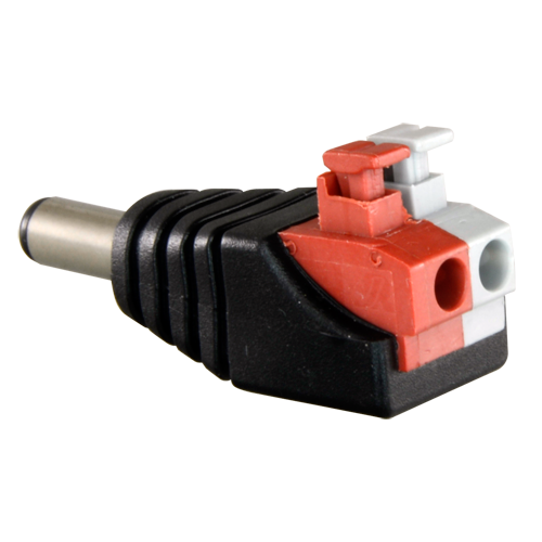 Male DC Power Jack Adapter quick 12VDC 