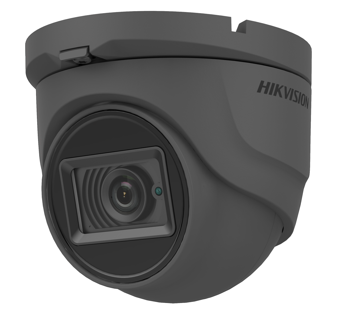 [DS-2CE76H0T-ITMFS(2.8)Black] HIKVISION HD-TVI DS-2CE76H0T-ITMFS 5MP Turret Camera Fixed 2.8mm Lens Metal Audio Black