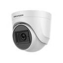 [DS-2CE76H0T-ITMFS(2.8)White] HIKVISION HD-TVI DS-2CE76H0T-ITMFS 5MP Turret Camera Fixed Lens Metal Audio (White)