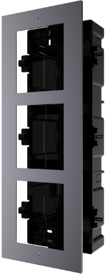 Hikvision  DS-KD-ACF3(Plastic) mounting 3 Module Encastré