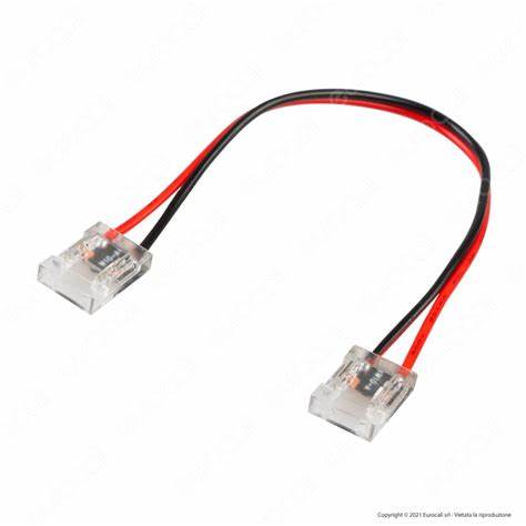 CONNECTOR FOR LED COB STRIP 10MM-DUAL HEAD