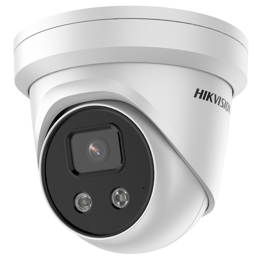 HIKVISION DS-2CD2386G2-IU IP Cameras 8MP Turret 2.8mm Caméra 4K  AcuSense 2.0 - DarkFighter -Audio In