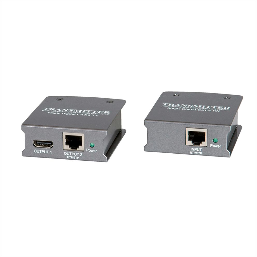 Rallonge HDMI ROLINE sur paire torsadée, Cat.6, 50 m