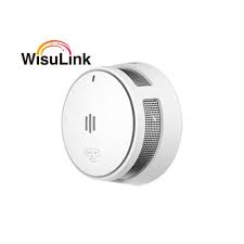 WisuAlarm By Dahua  HY-SA40A-R8   Avertisseur de fumée interconnecté Wisulink avec batterie de secours au lithium-ion de 10 ans Conforme EN14604