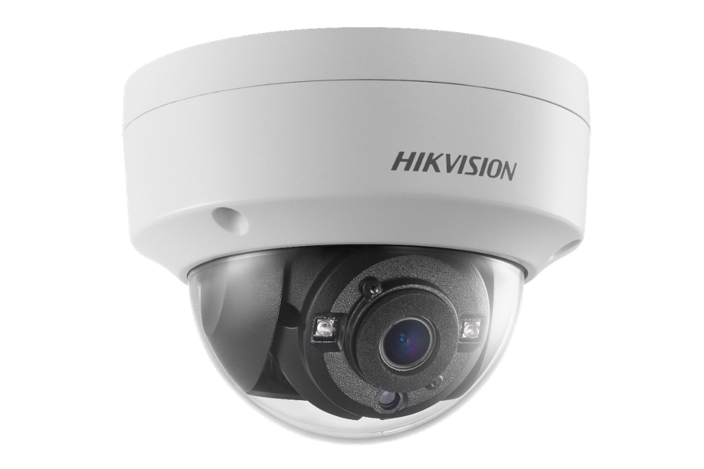 Caméra dôme HIKVISION HD-TVI DS-2CE57H0T-VPITF 5MP, objectif fixe 2,8 mm, métal