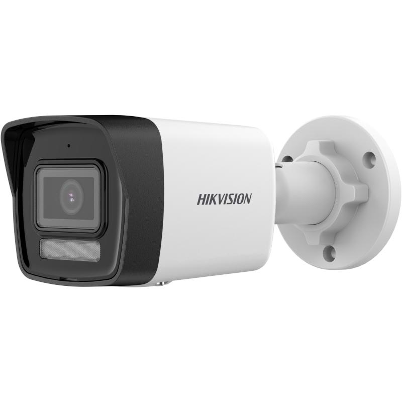 Hikvision DS-2CD1083G2-LIUF Caméra Bullet IP gamme Value 8 Mégapixel - 2.8 mm Portée de la lumière hybride 30 m | Microphone intégré Détection de mouvement 2.0 | PoE 