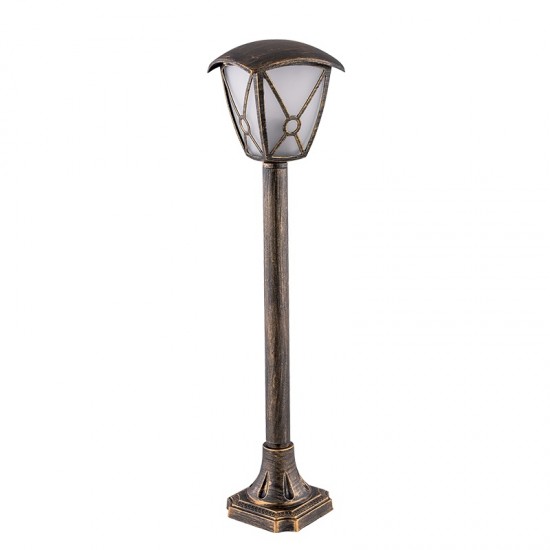 ELMARK Garden lamp NICK, E27, IP44, old gold, 96505F/AB,