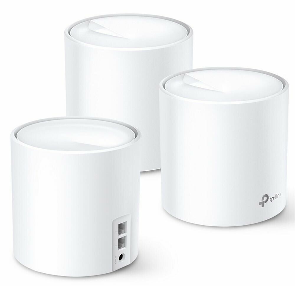 TP-Link DECO X60 WiFi 6 Mesh -  Bi-bande (2,4 GHz / 5 GHz)   3Pack