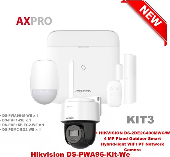 Hikvision DS-PWA96-Kit-WE Wireless Alarm Kit  3