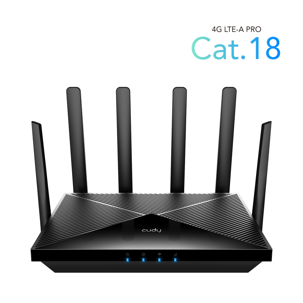 Cudy LT18 Routeur Gigabit AX1800 Wi-Fi 6 Mesh 4G Cat18