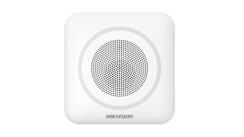 HIKVISION DS-PS1-II-WE Draadloze intercom sirene voor AX PRO, blauwe flits