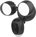 Ezviz EZ-LC1C Noir Caméra-lampe WIFI de sécurité intelligente - 2 Megapixel Starlight - 2 LED lights 2000 LM - PIR detector - Siren and audio - Suitable for exterior IP65 