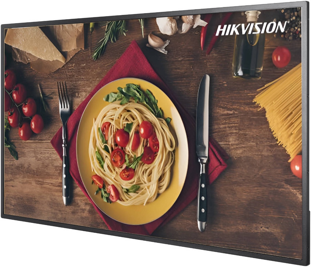 Hikvision display DS-D6043UN-B(IN) Écran 43&quot; affiche numérique Mur Cadre étroit 4K 7/24h