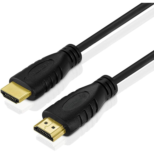 HDMI 2.0 Kabel A/A M/M 0.5m Zwart