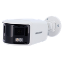 HIKVISION DS-2CD1T83G2P-LIUF/SL (2mm) Caméra Bullet IP  8 Mégapixel - Double objectif 2 mm vision panoramique Eclairage hybride 30 m | Sirène de dissuasion et feu clignotant Détection de mouvement 2.0 MicroSD Microphone et haut-parleur intégrés : PoE : IP67  (copie)
