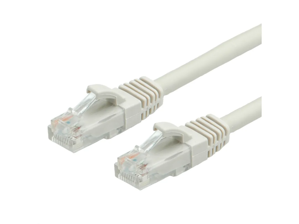 Câble réseau Ethernet Cat5E avec prise RJ-45 - FTP - CCA - Gris - 20 m