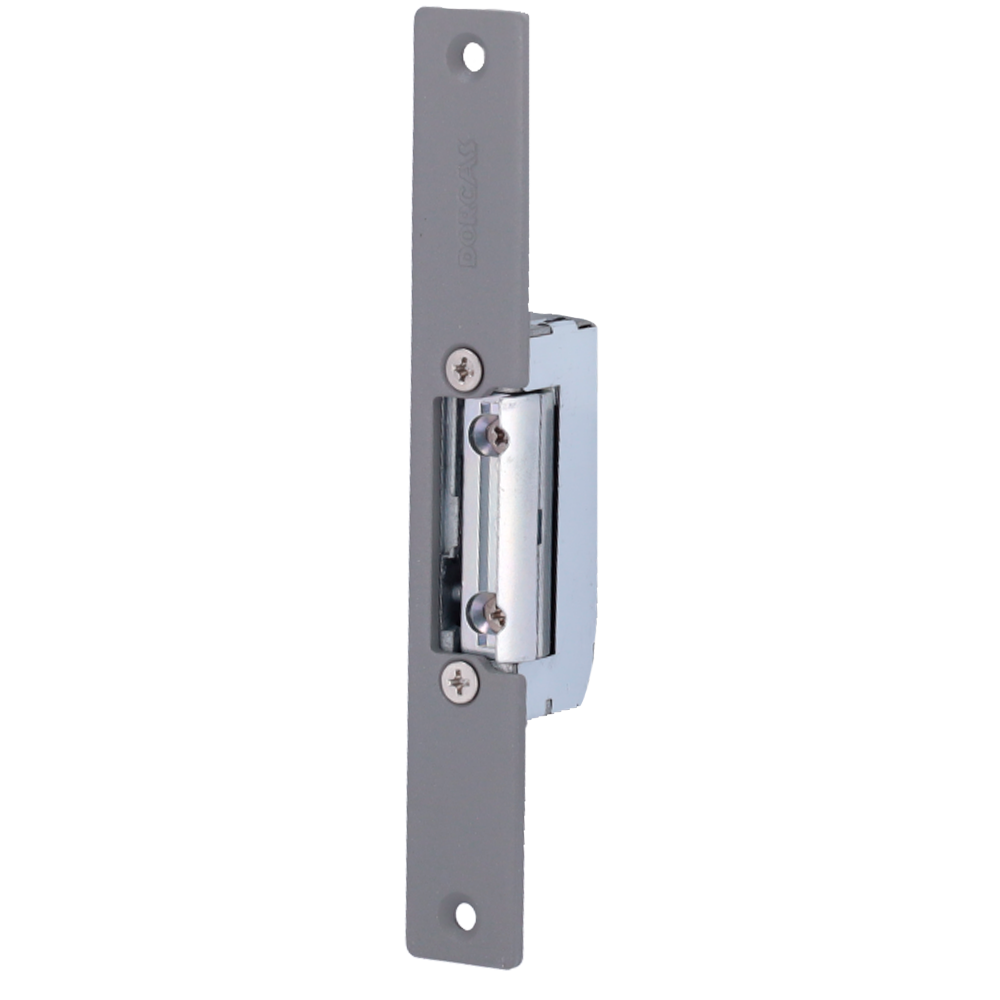 DR-99NF-512/S22 Dorcas elektrische sluitplaat voor enkele deuren, fail-safe (NC), houdkracht 330 kg, 12V DC-voeding
