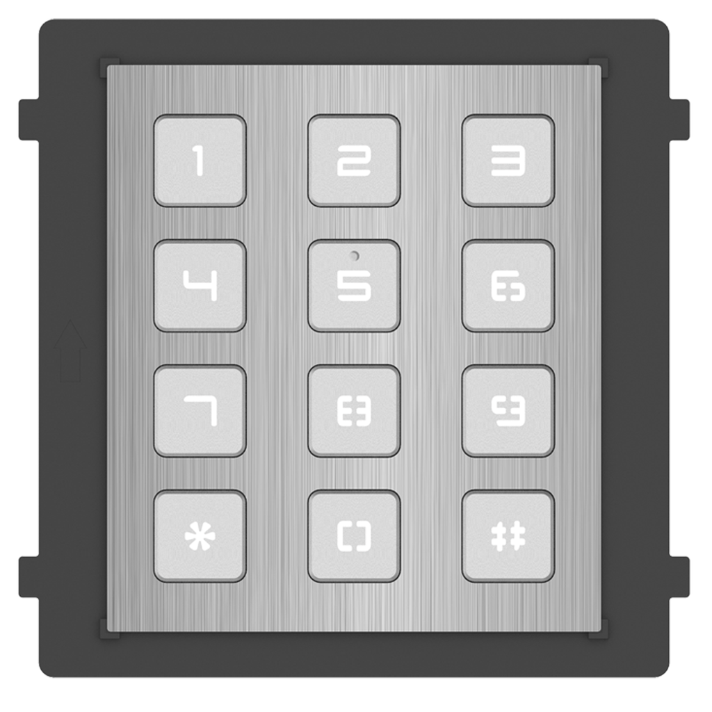 [DS-KD-KP/S] Hikvision DS-KD-KP/S Keypad module, stainless steel 