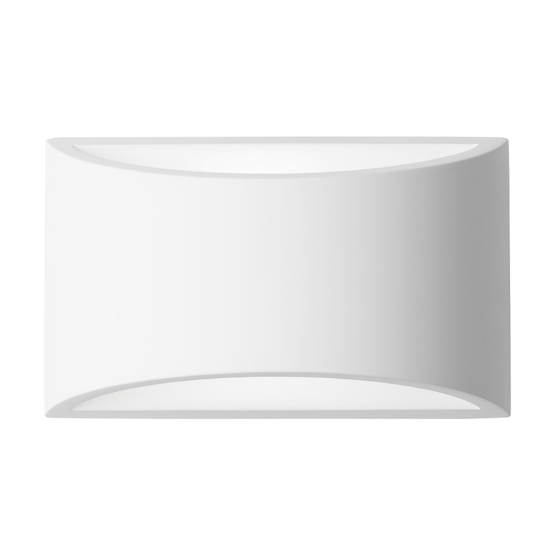 92GDL15W GYPSUM WANDLAMP E27 300x165x120 OPPERVLAK