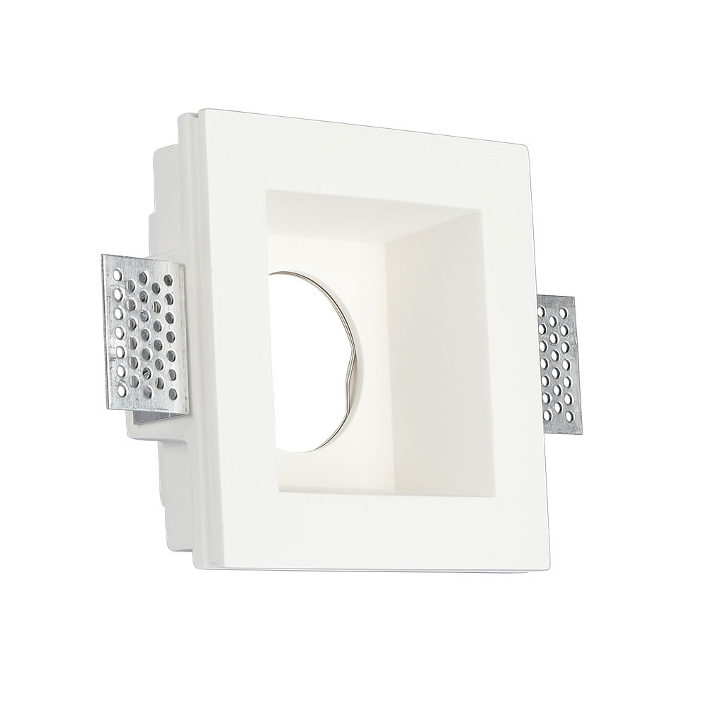 92GDL13S DOWNLIGHT EN GYPSE CARRÉ GU10 120x120