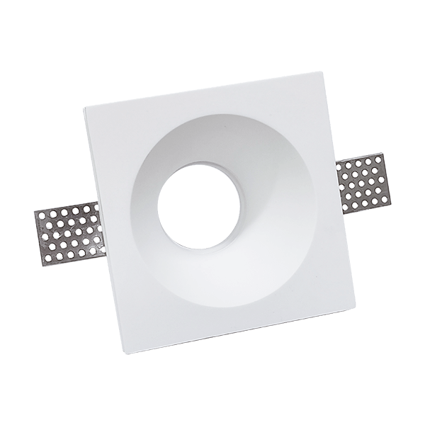 92GDL10S GYPSUM DOWNLIGHT SQUARE GU10 120x120