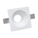 [92GDL10S] 92GDL10S GYPSUM DOWNLIGHT SQUARE GU10 120x120